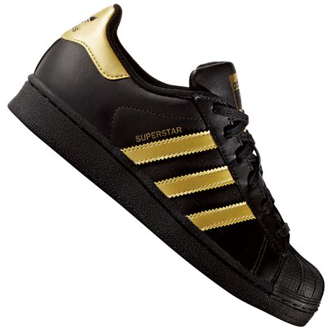 adidas schuhe schwarz goldene streifen|Goldene Schuhe .